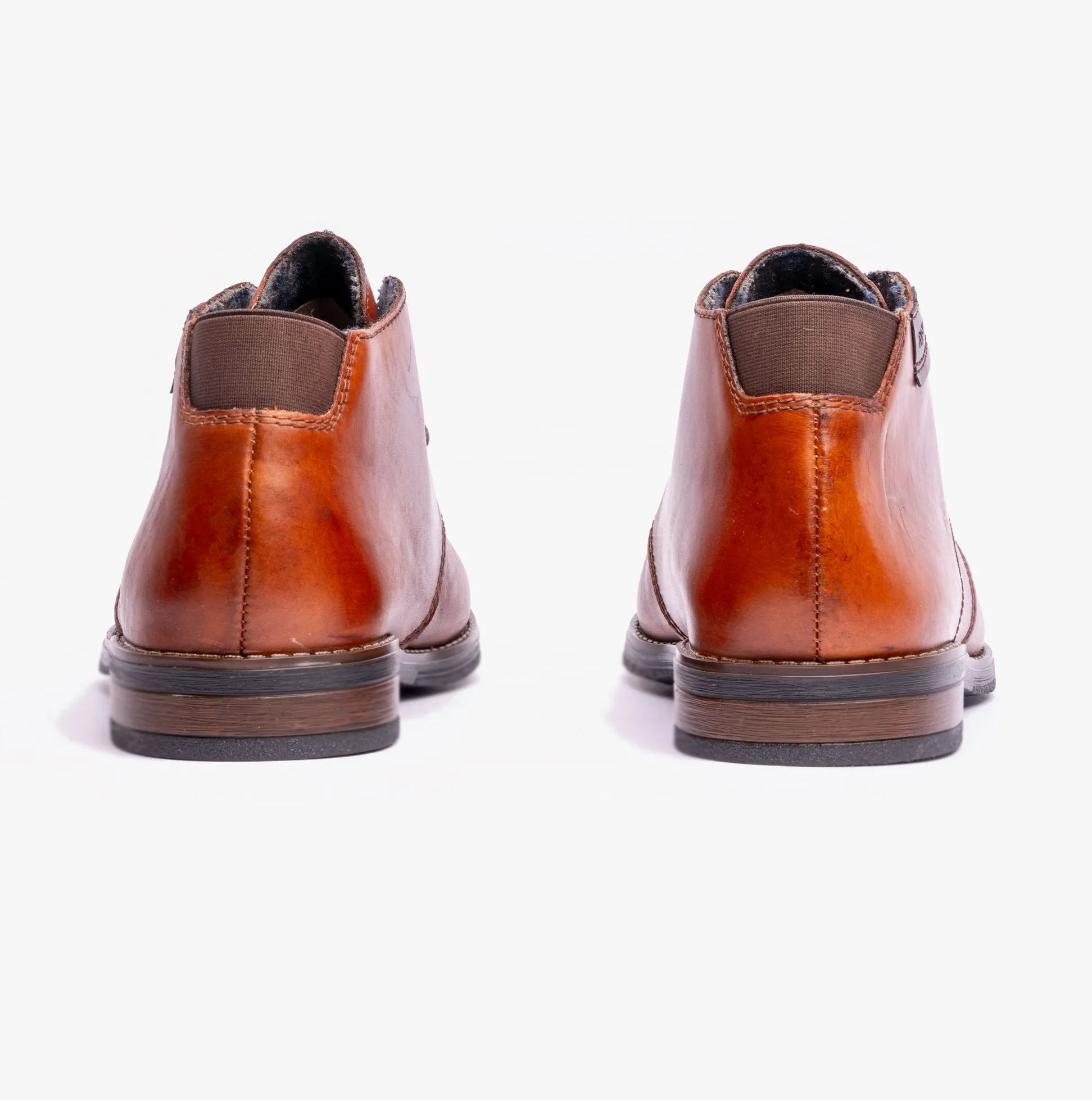 10301-24 Mens Leather Boots Brown