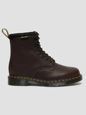 1460 Pascal Warmwair Dark Brown Valor WP Leather Boots