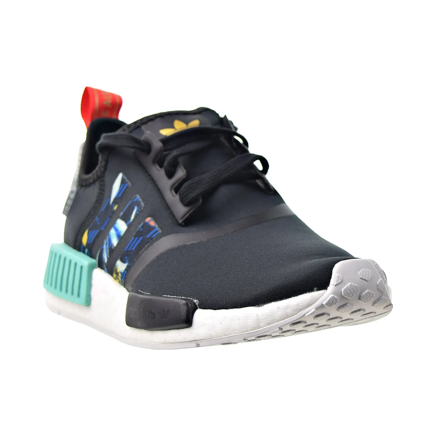 Adidas NMD_R1 "HER Studio" Women's Shoes Core Black-Supplier Colour-Acid Mint