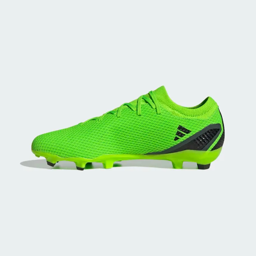 Adidas X Speedportal.3 Firm Ground Boots - Solar Green