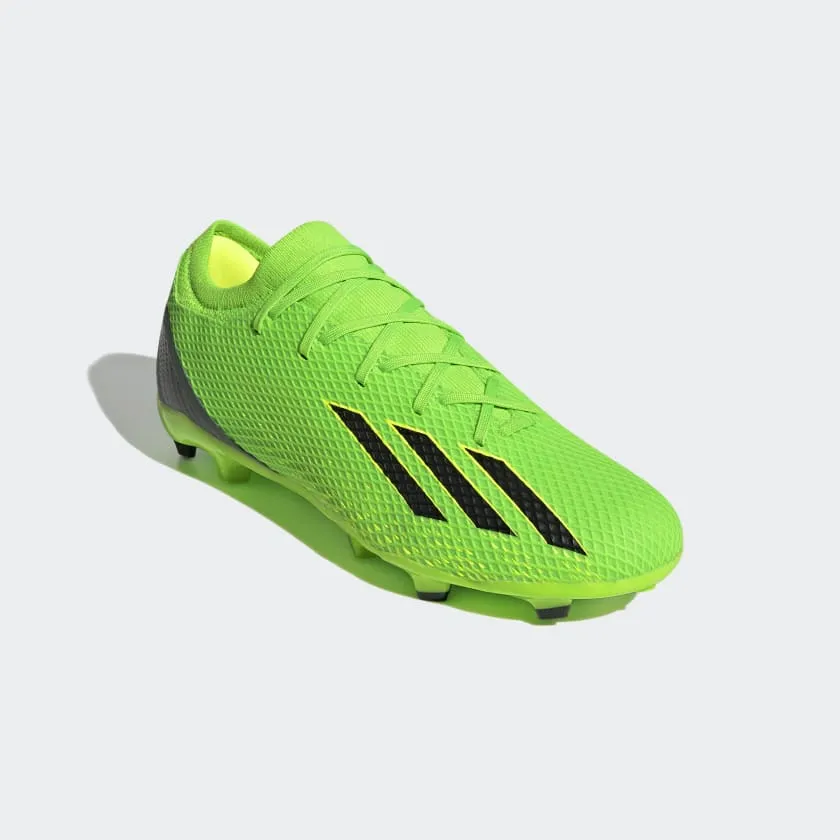 Adidas X Speedportal.3 Firm Ground Boots - Solar Green