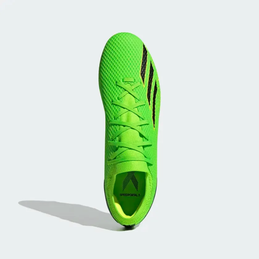 Adidas X Speedportal.3 Firm Ground Boots - Solar Green