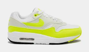 Air Max 1 Volt Suede Womens Running Shoes (Volt/White)