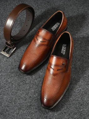 Alberto Torresi Tan Formal Shoe For Men