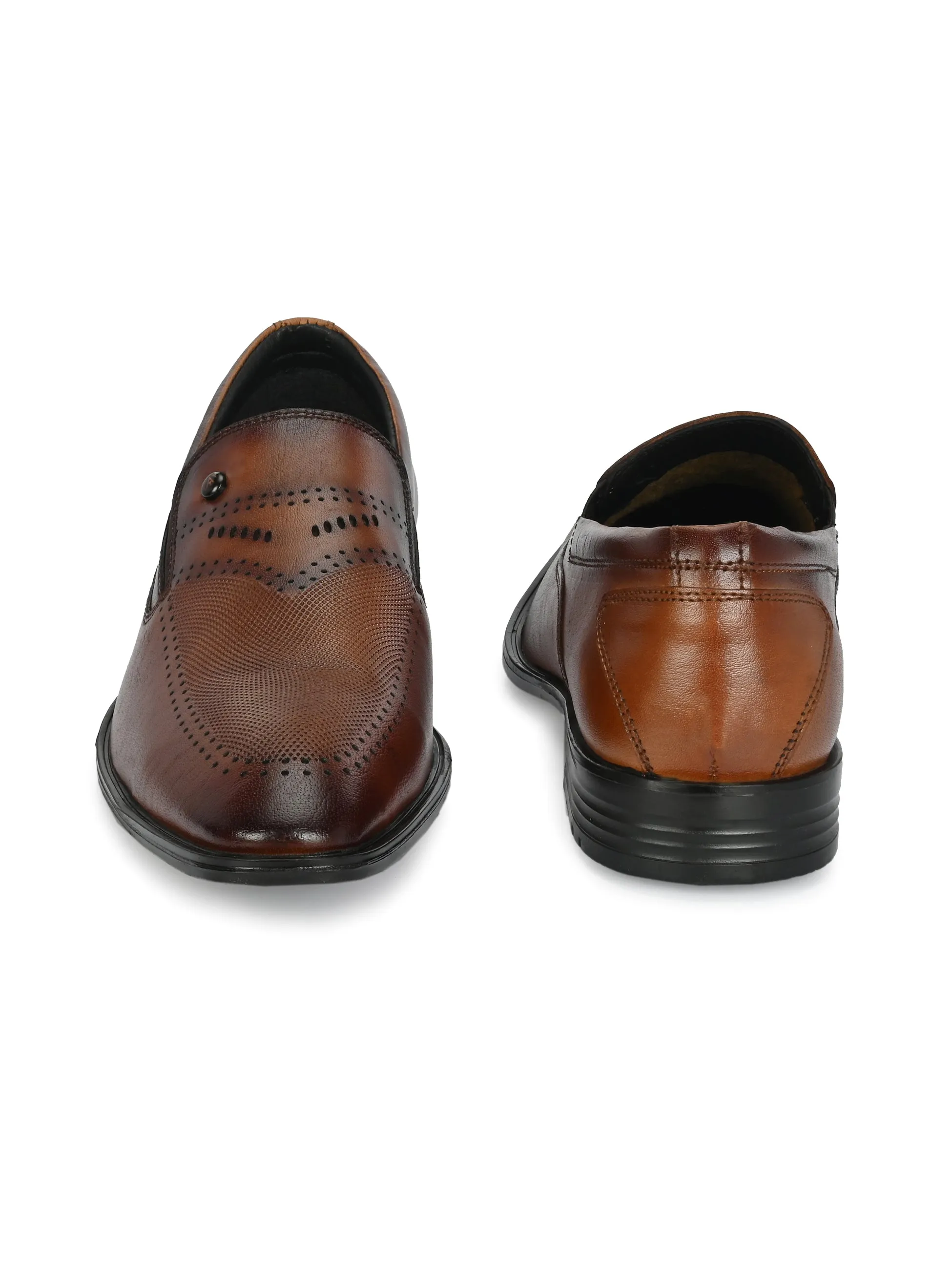 Alberto Torresi Tan Formal Shoe For Men