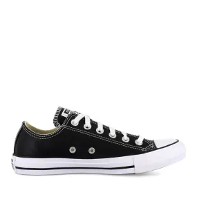 ALL STAR LOW LEATHER - BLACK