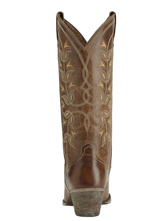 Ariat 10014100 Womens Desert Holly Western Boot Pearl