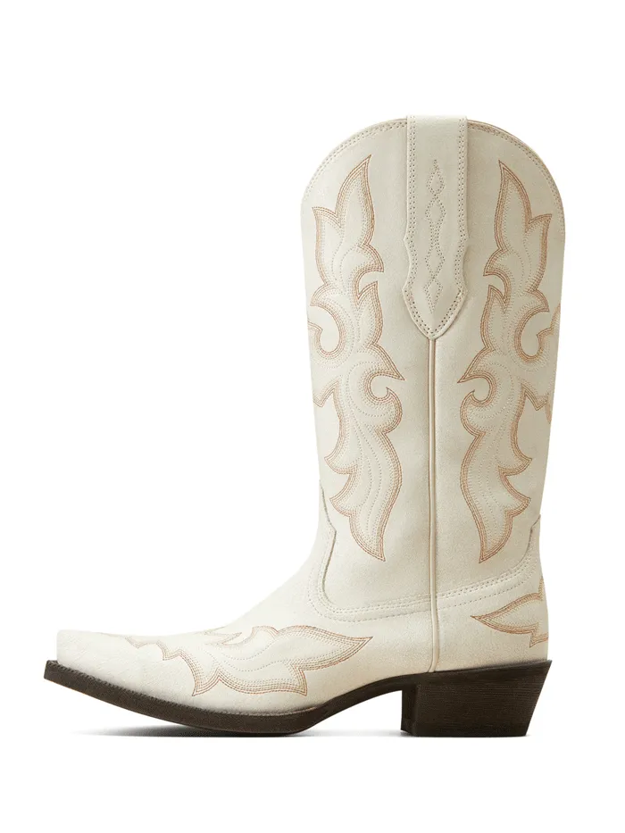 Ariat 10046996 Womens Jennings StretchFit Boot Distressed Ivory