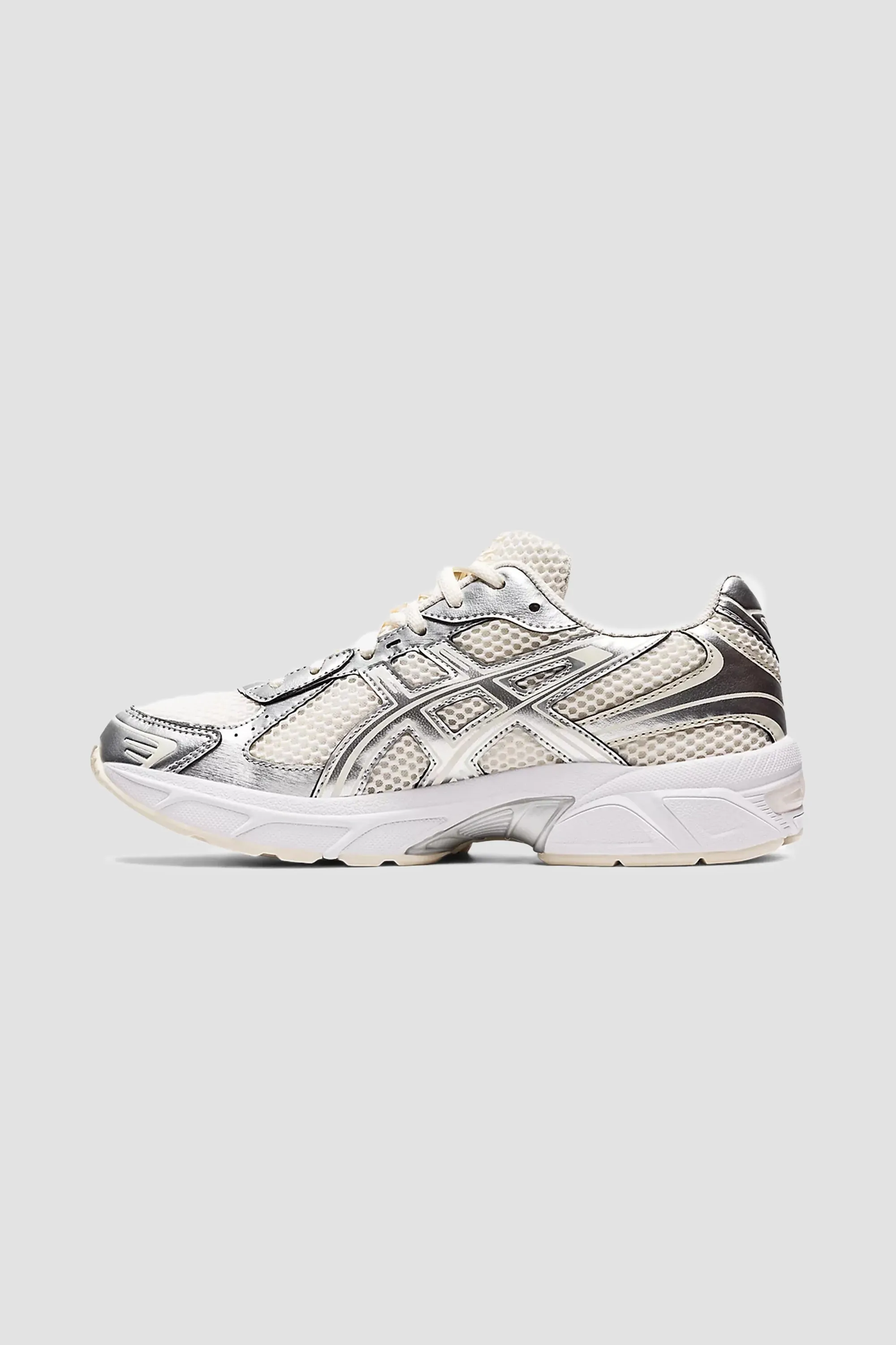 ASICS Women's Gel-1130 Sneaker in Cream/Pure Silver