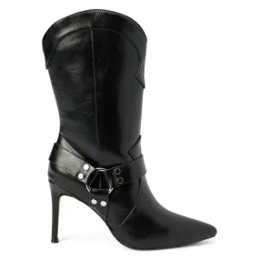 Avaline Pointed Toe Pull On Boots