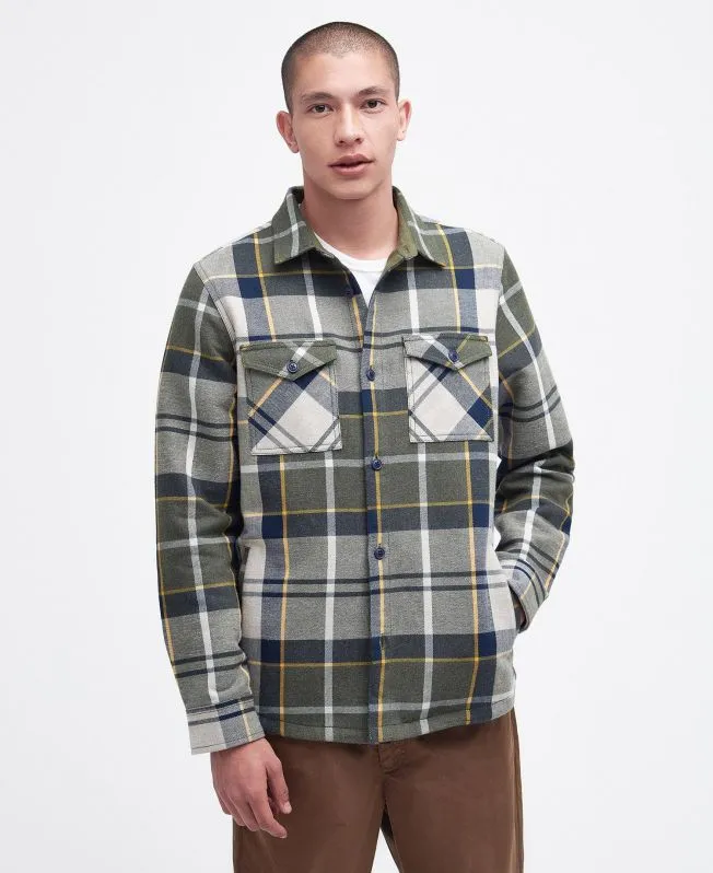 Barbour Cannich Overshirt - Grey/Stone Tartan