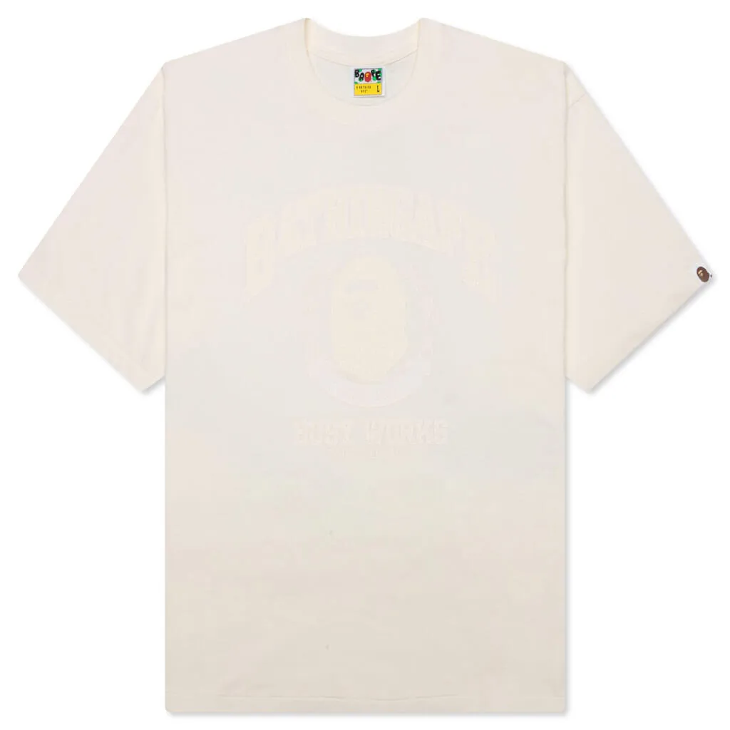 Bathing Ape Relaxed Fit Tee - Ivory