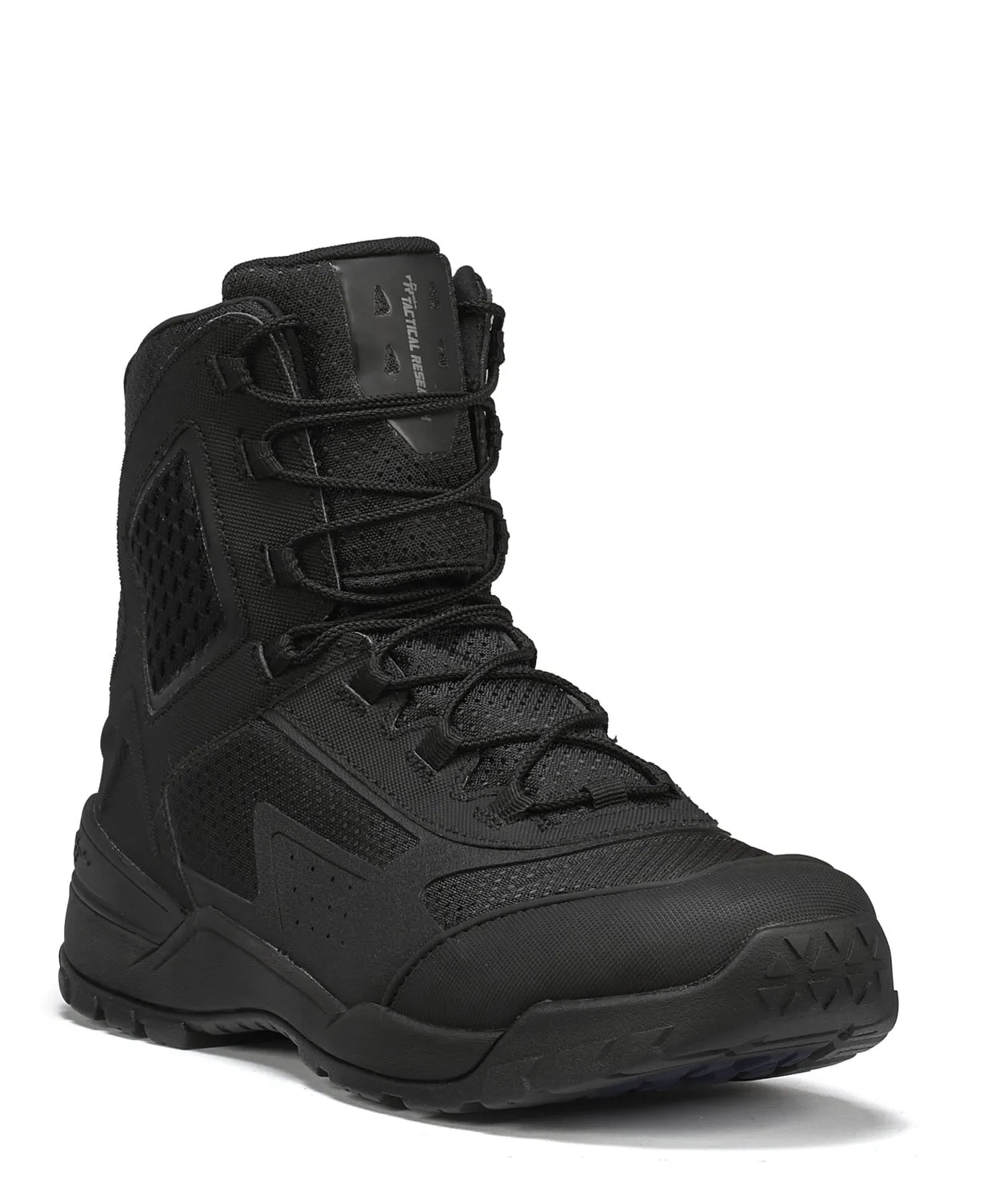 Belleville Mens Black Textile 7in Ultralight Tactical Military Boots