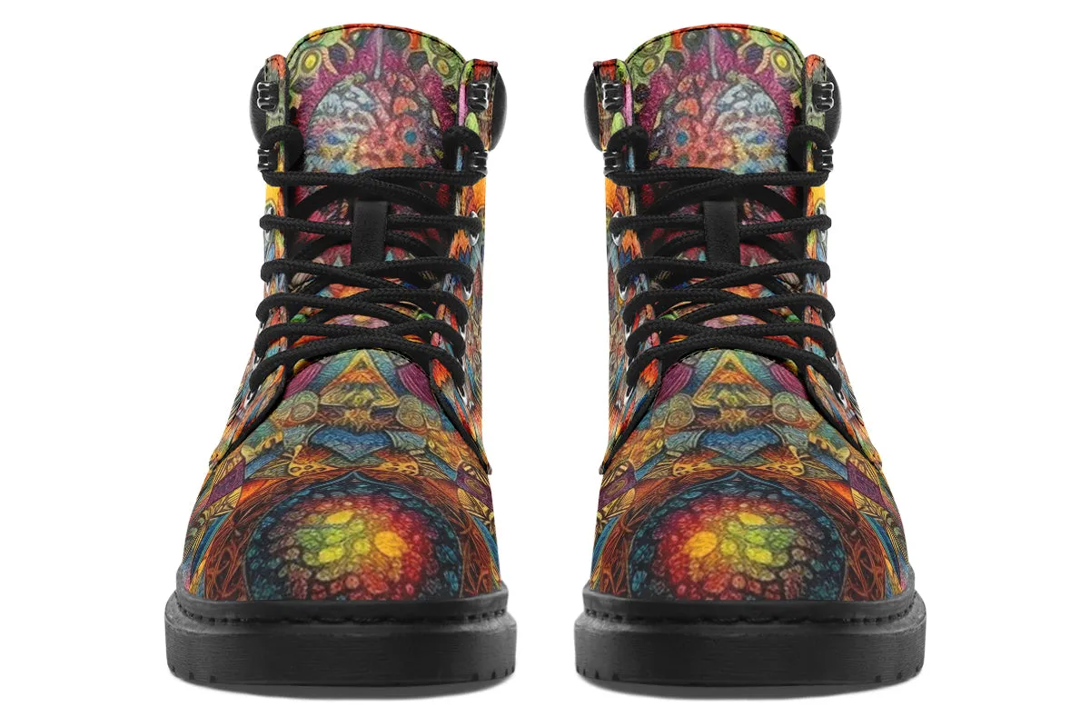 Blotter Patch Art Classic Vibe Boots