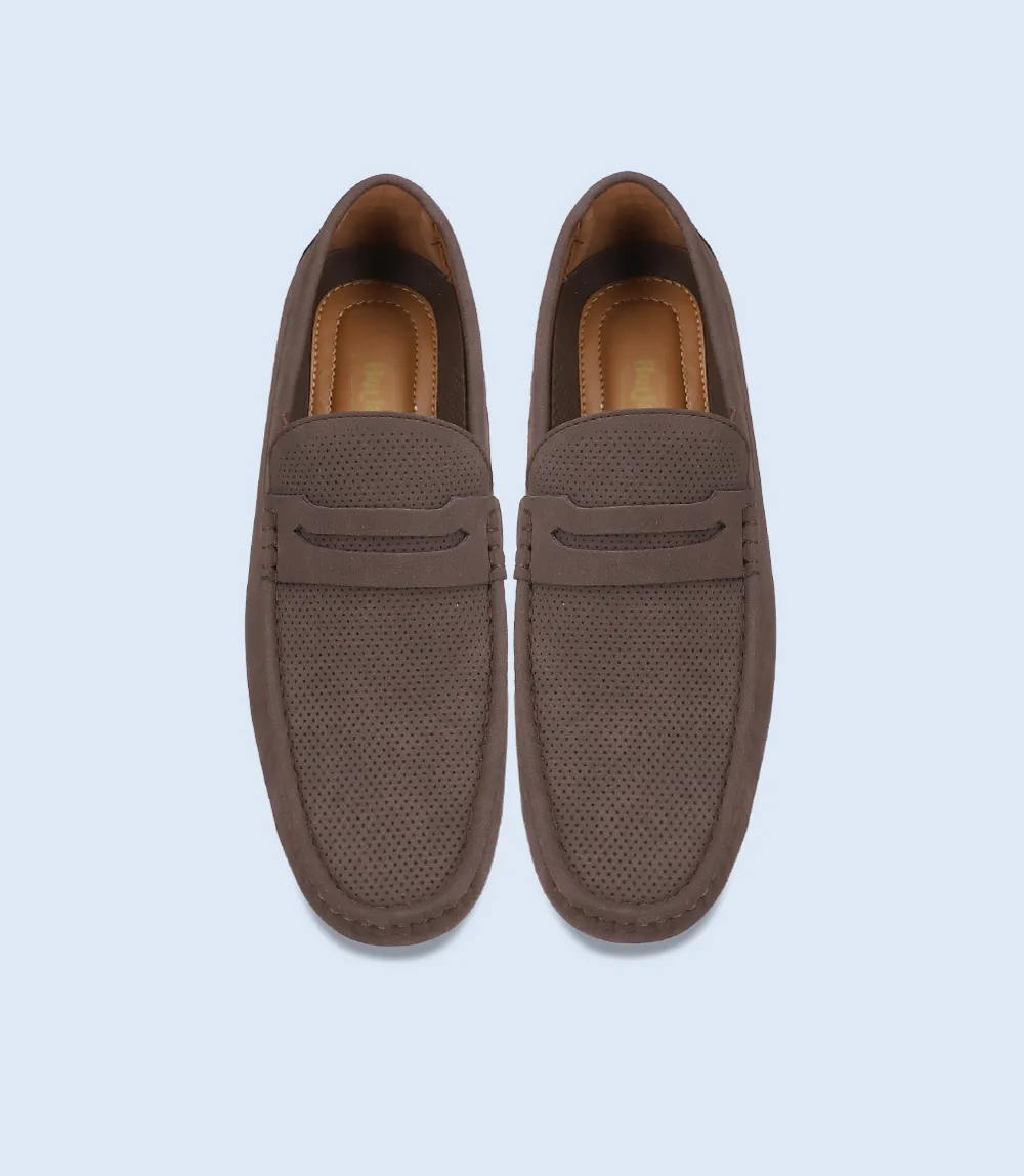 BM5144-COFFEE-Men Loafers