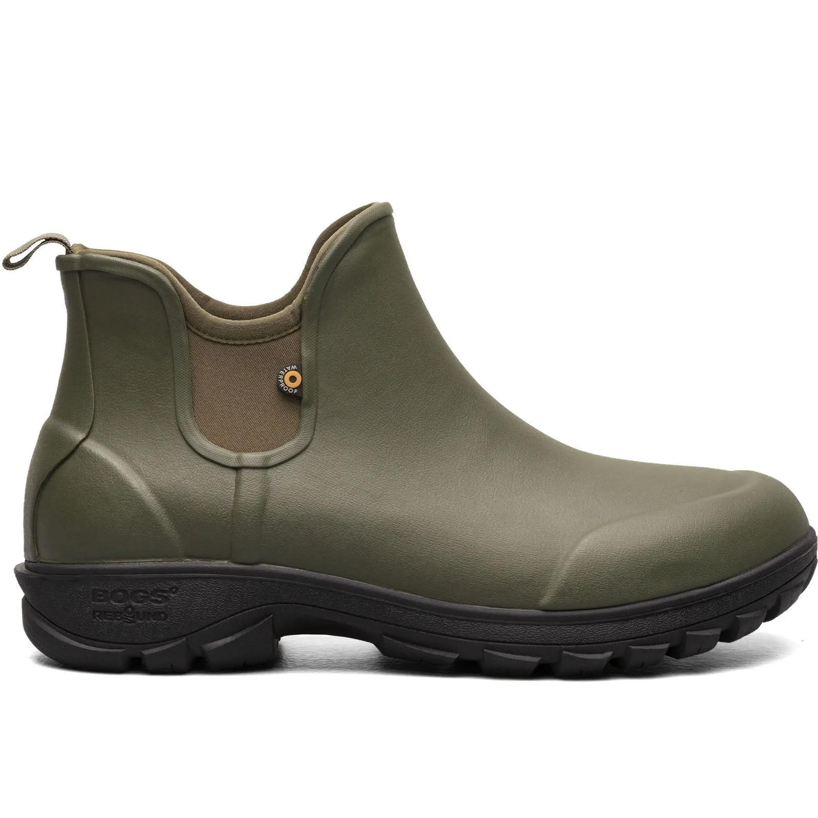 BOGS Mens Sauvie Slip On Waterproof Wellington Boots