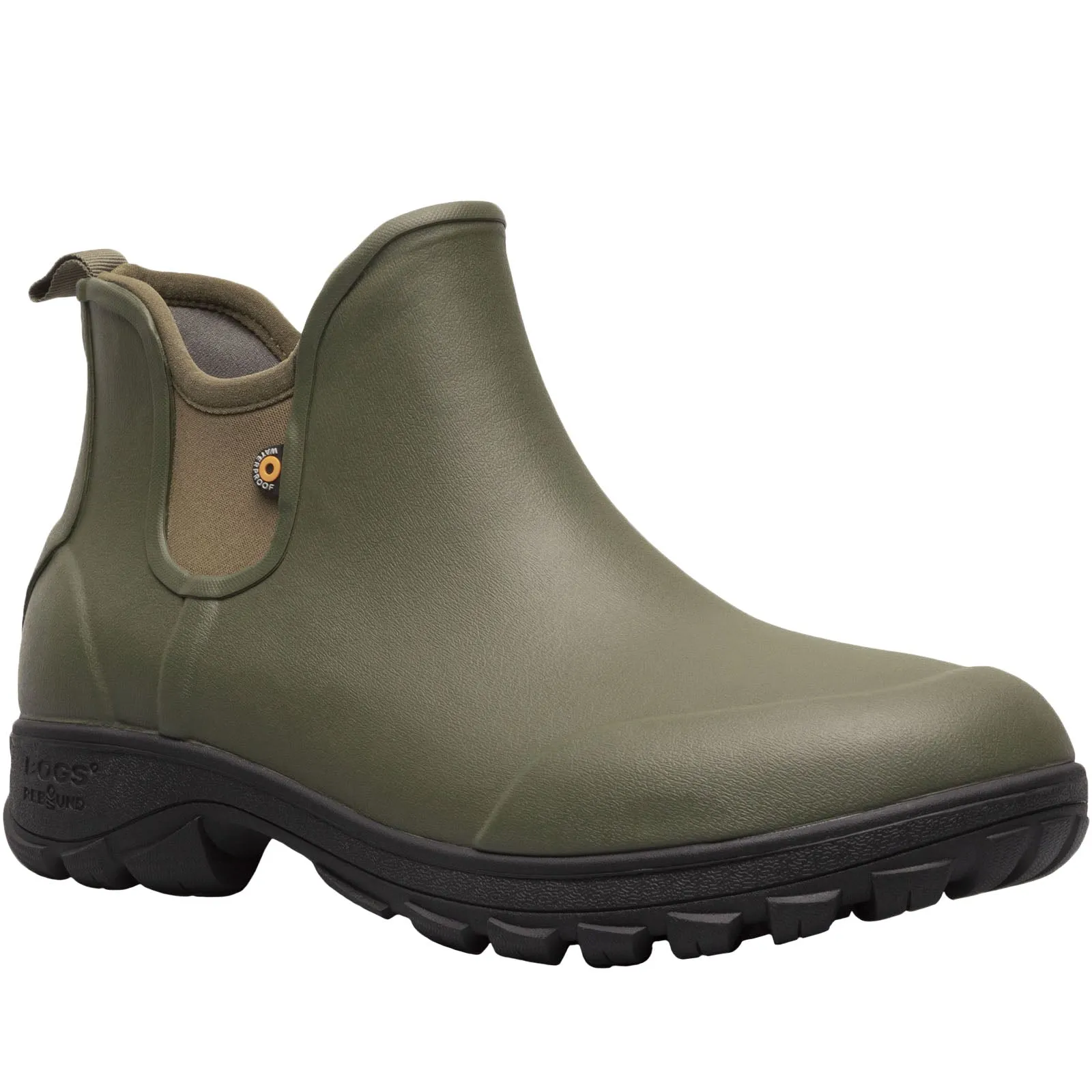 BOGS Mens Sauvie Slip On Waterproof Wellington Boots