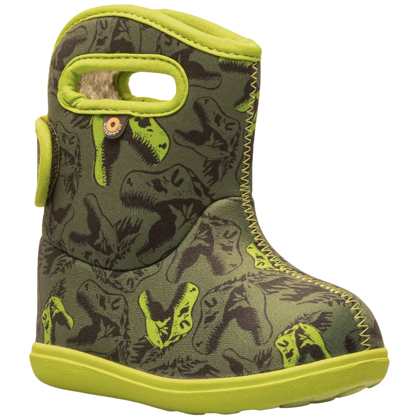 BOGS Toddler Baby BOGS Cool Dino Rain Boots - Green