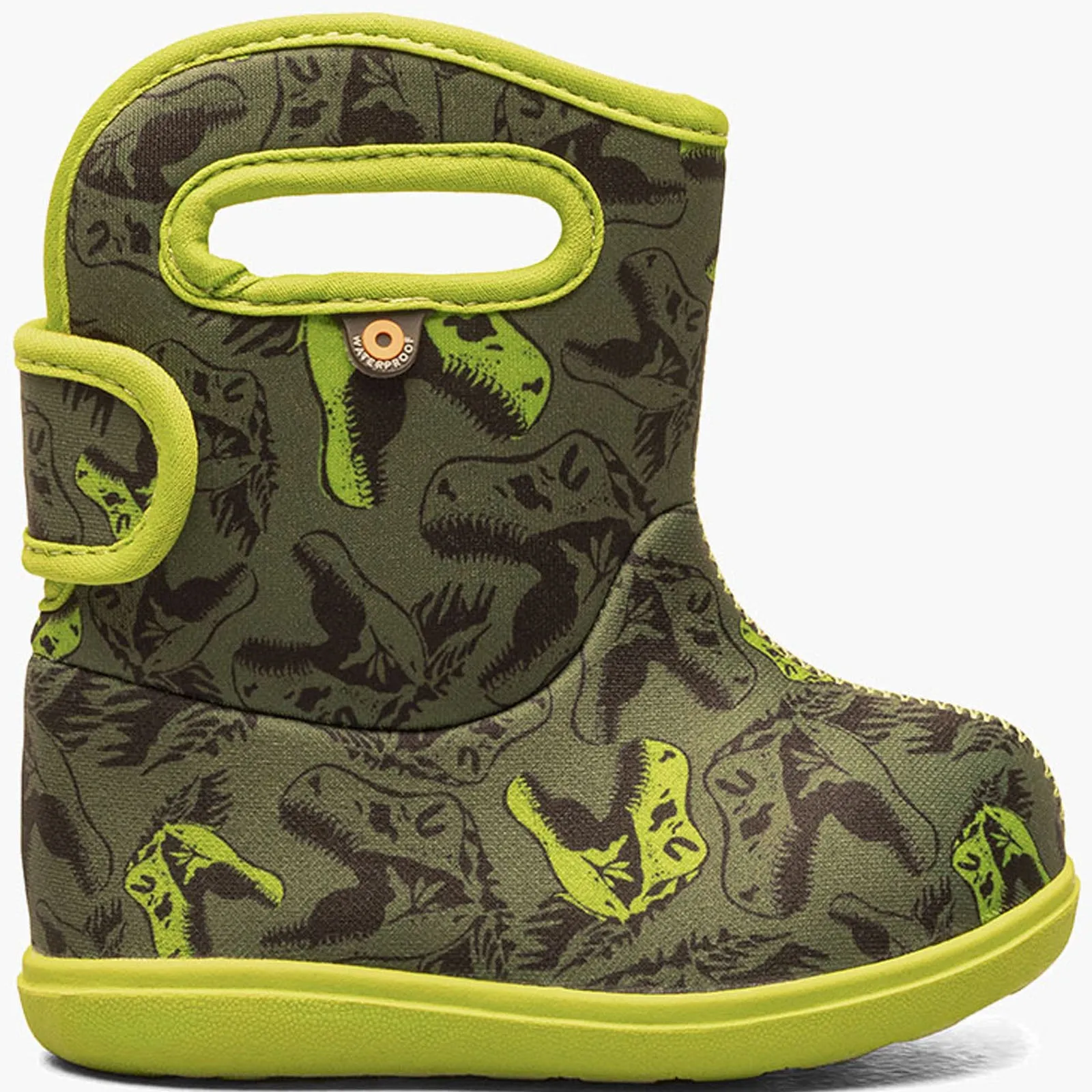 BOGS Toddler Baby BOGS Cool Dino Rain Boots - Green