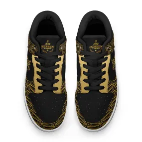 BREWZ Elected Ladies Dunk Stylish Low Top Leather Sneakers