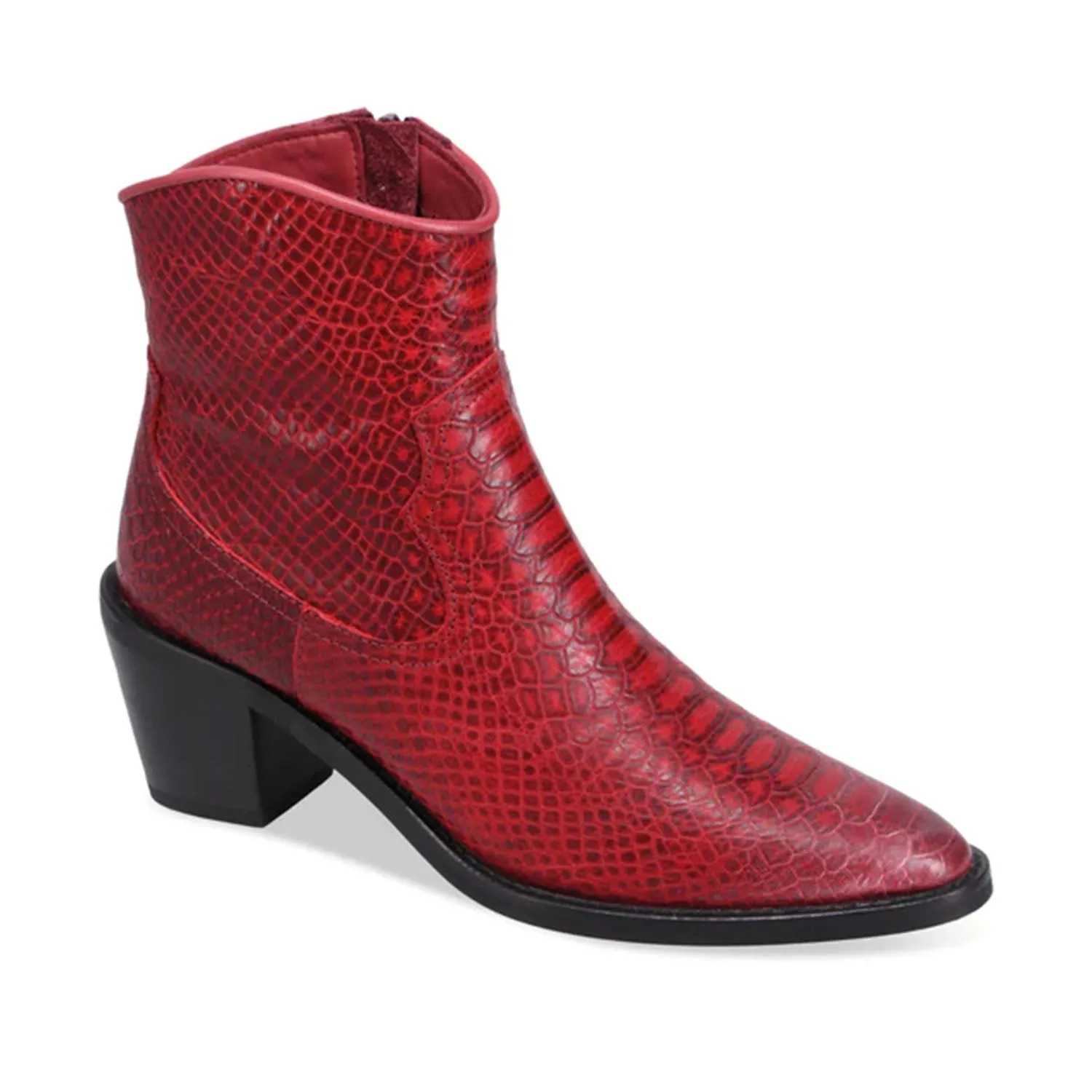 Bueno Women's Valery in Red Snake