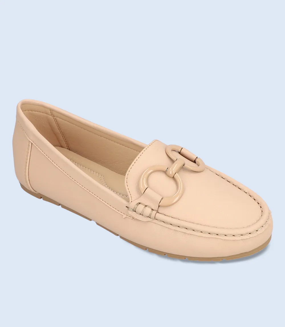 BW8462-KHAKI-Women Comfort Moccasins