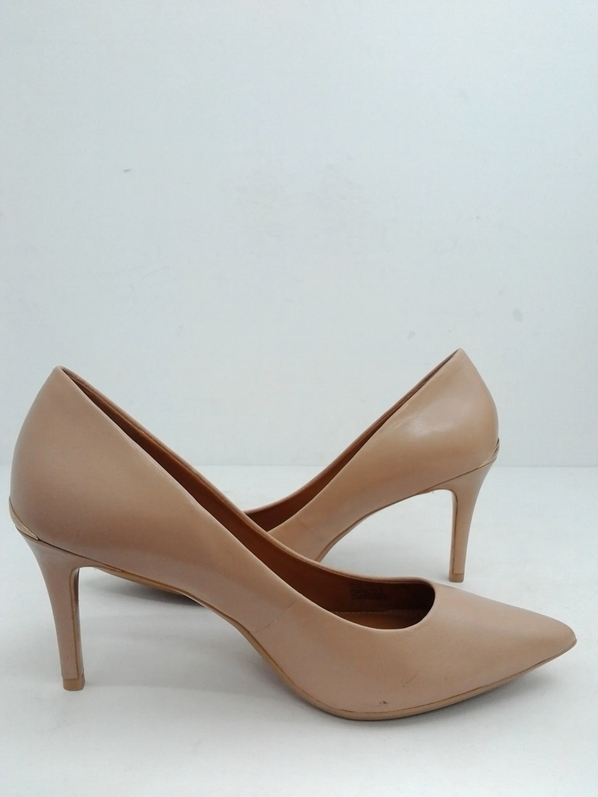 Calvin klein Women's Gayle Pumps Leather Tan Size 8 M