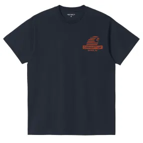 Carhartt WIP Mechanic T-Shirt Dark Navy / Brick