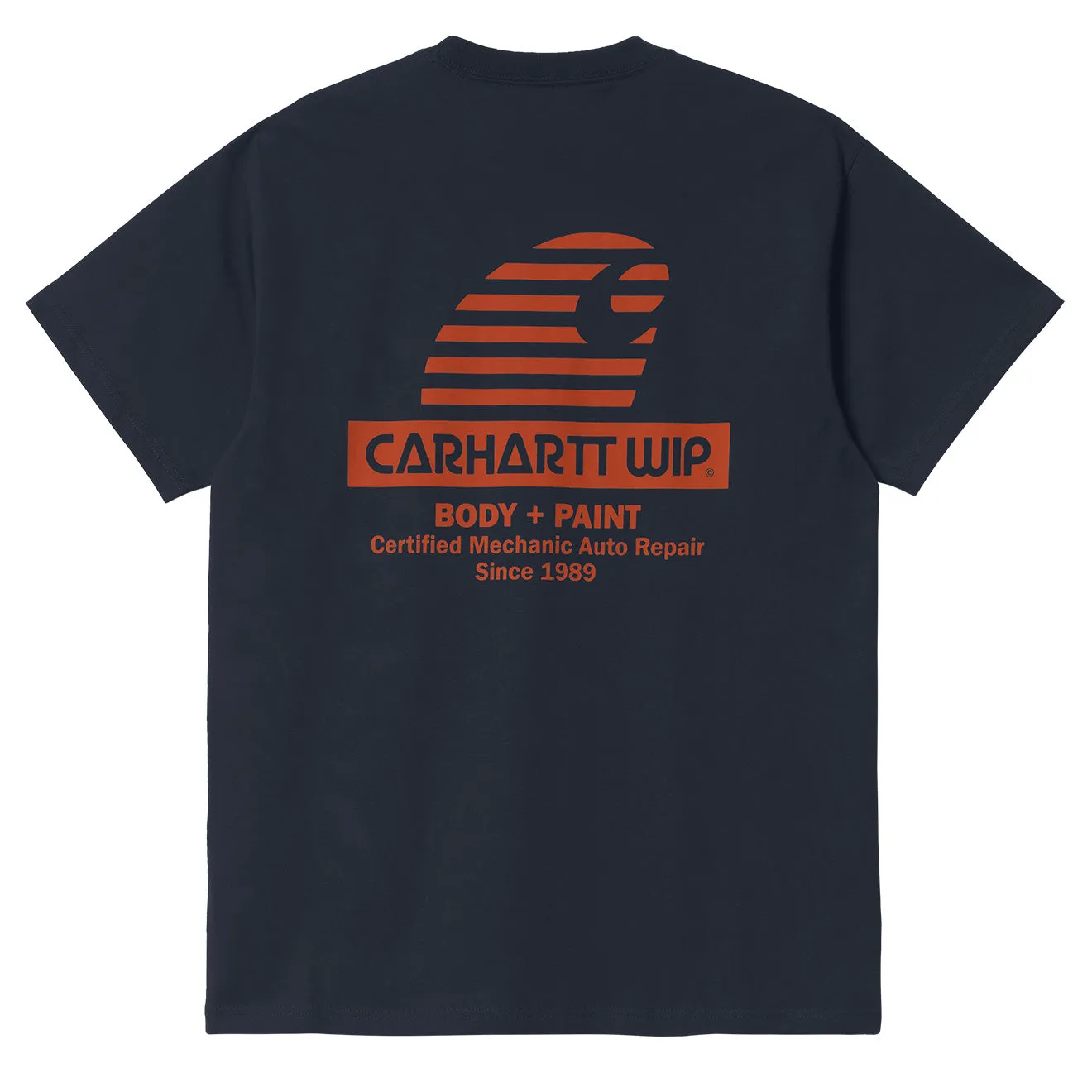 Carhartt WIP Mechanic T-Shirt Dark Navy / Brick