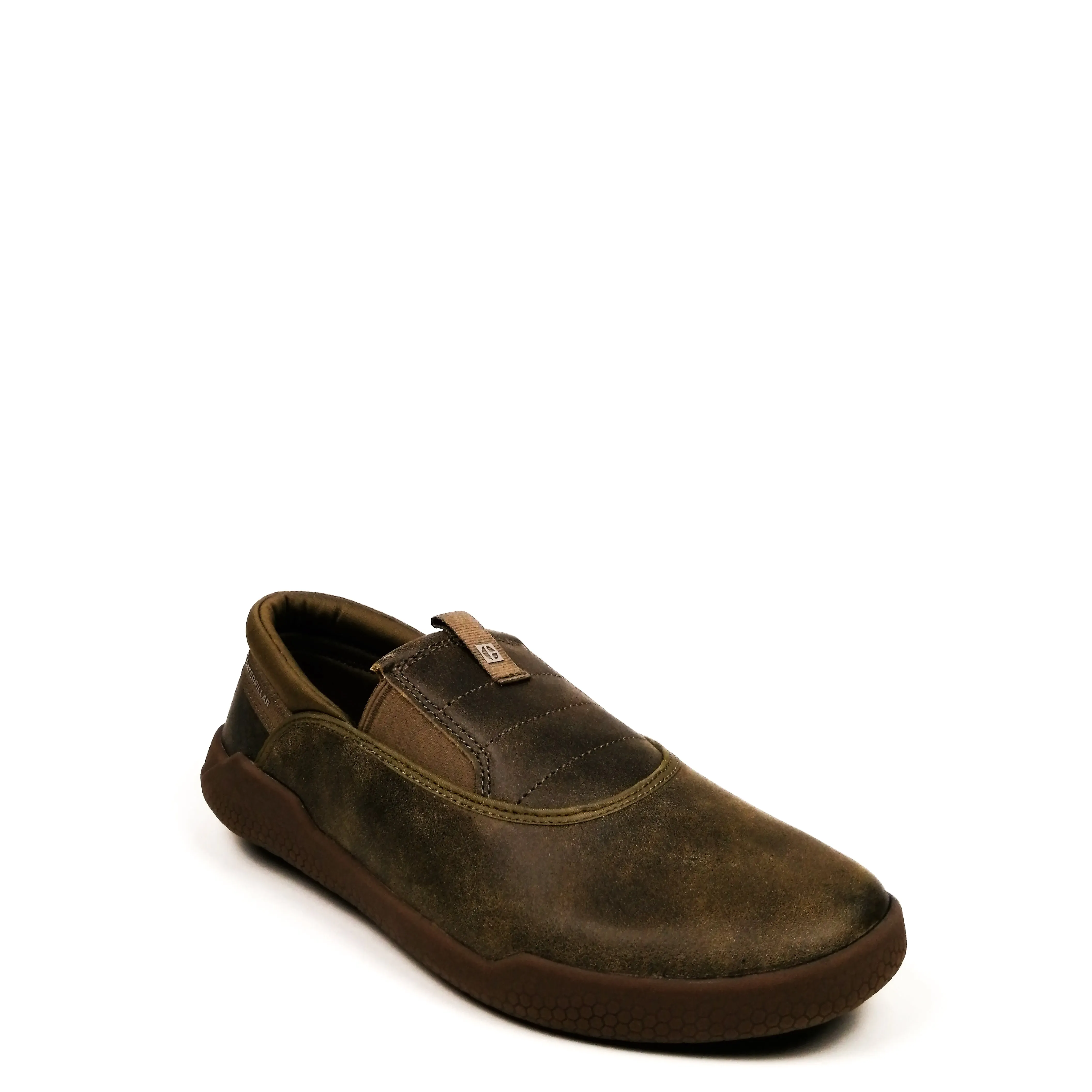 CATERPILLAR HEX SLIPON MEN BROWN