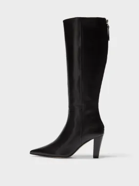 Cecilia Leather Knee-High Boots