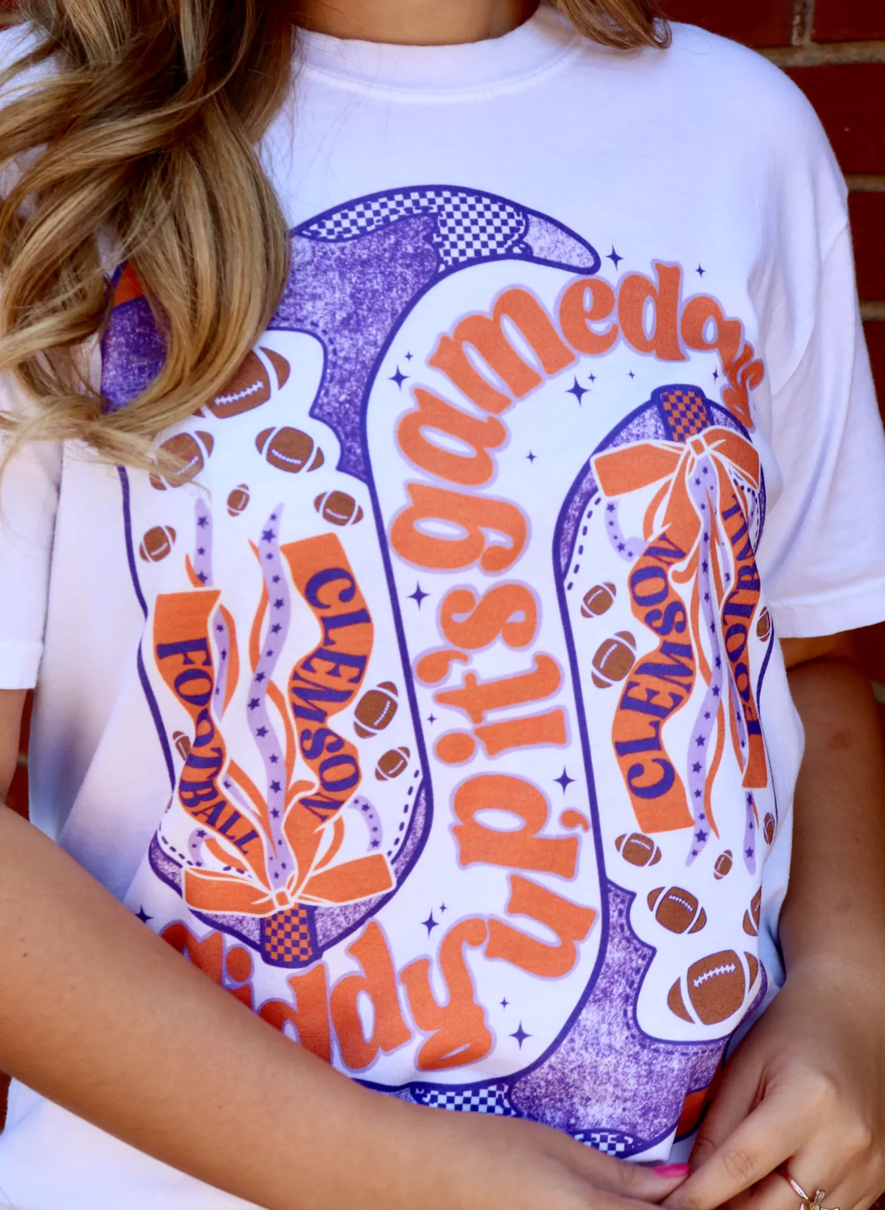 Clemson Boots Tee