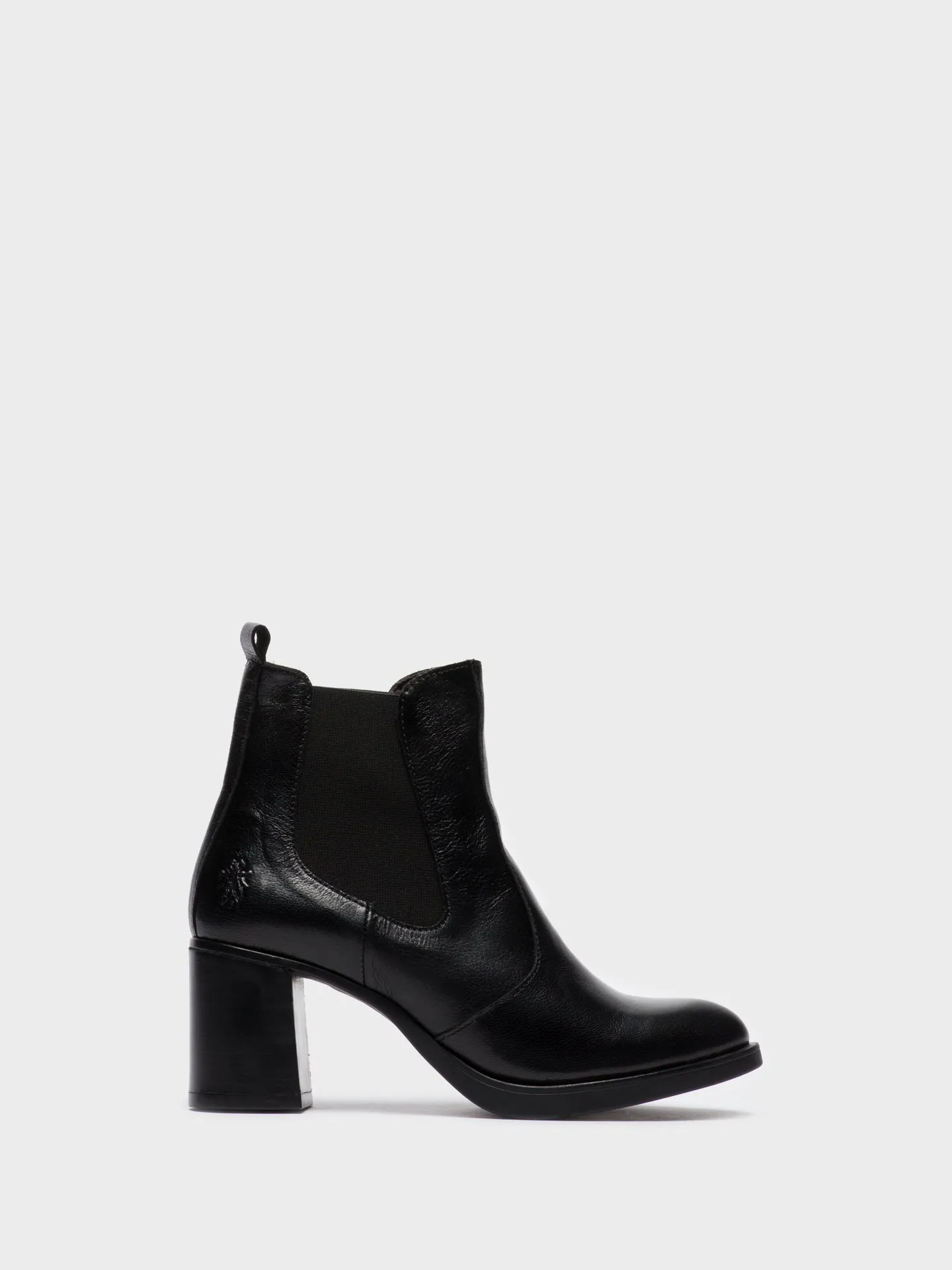 Coal Black Chelsea Ankle Boots