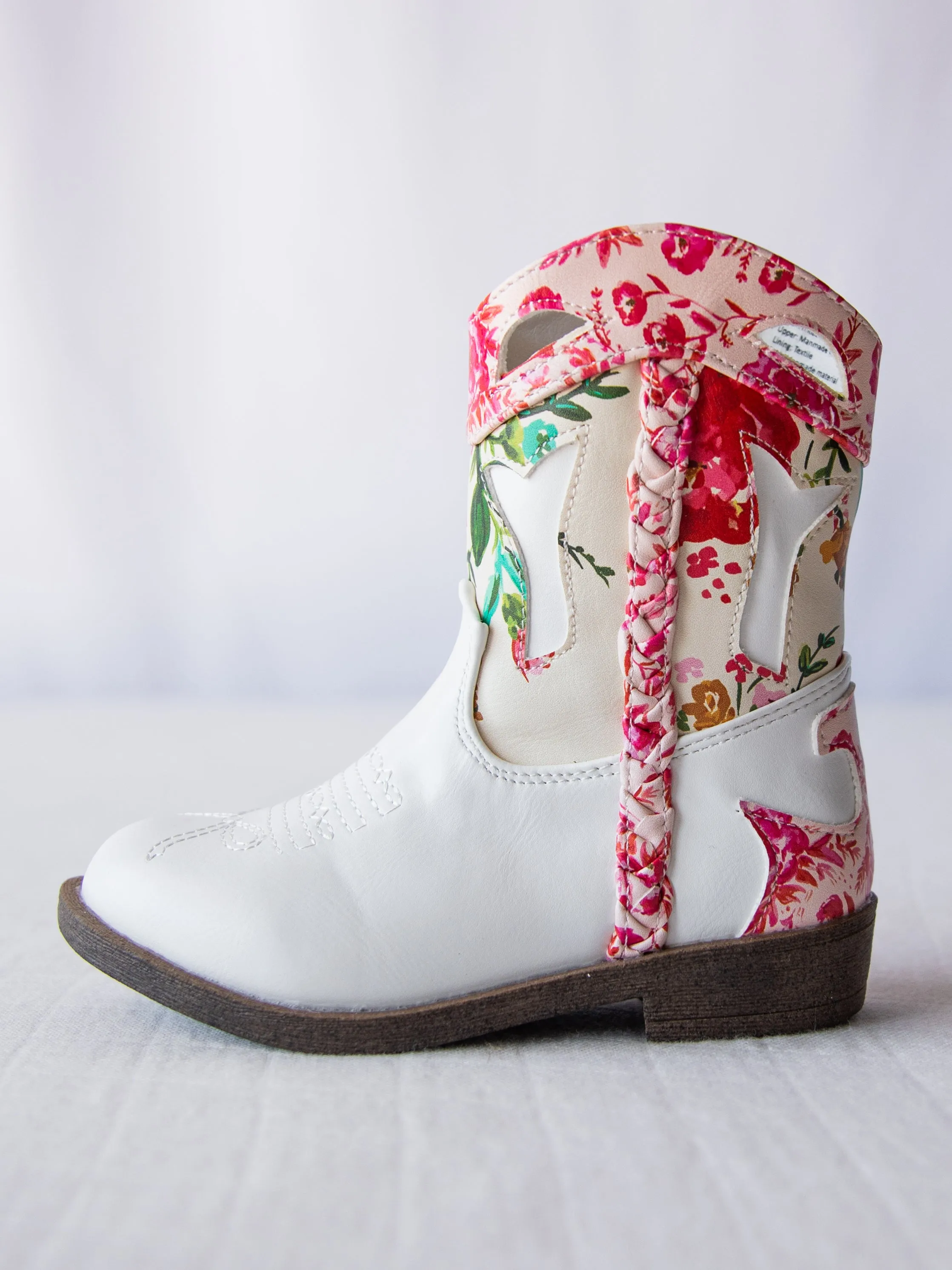 Cowgirl Boots - Bright Zinnias