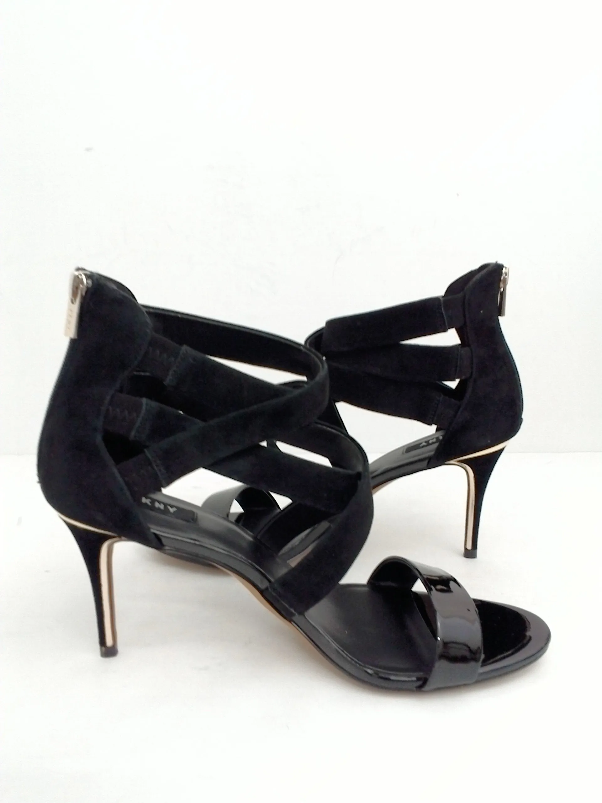 DKNY Women's Heeled Black Sandal