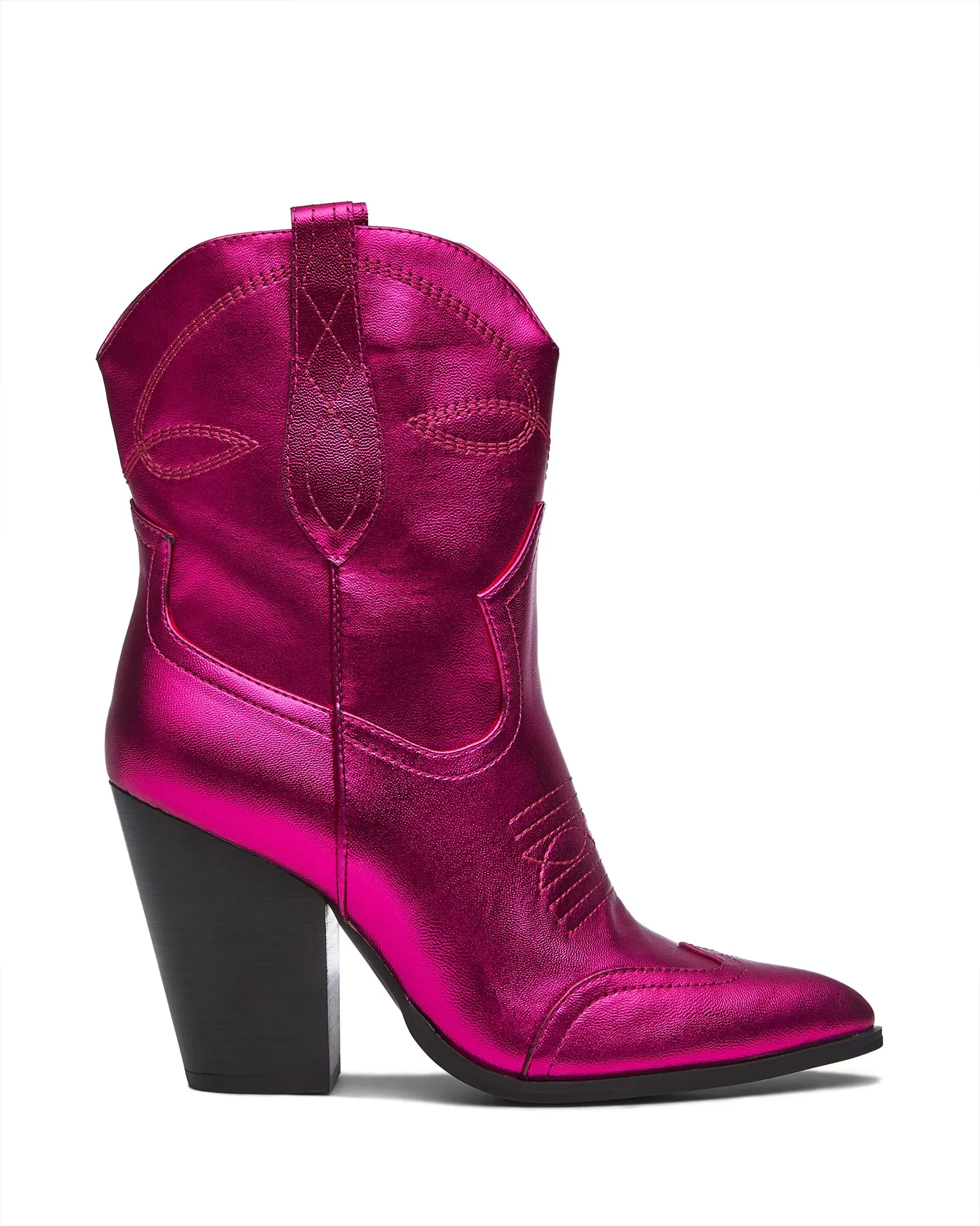 Duke Cowboy Boot Metallic Pink