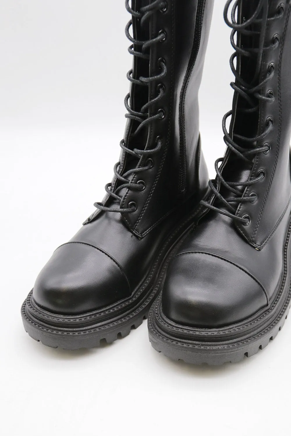 Eda Combat Boots