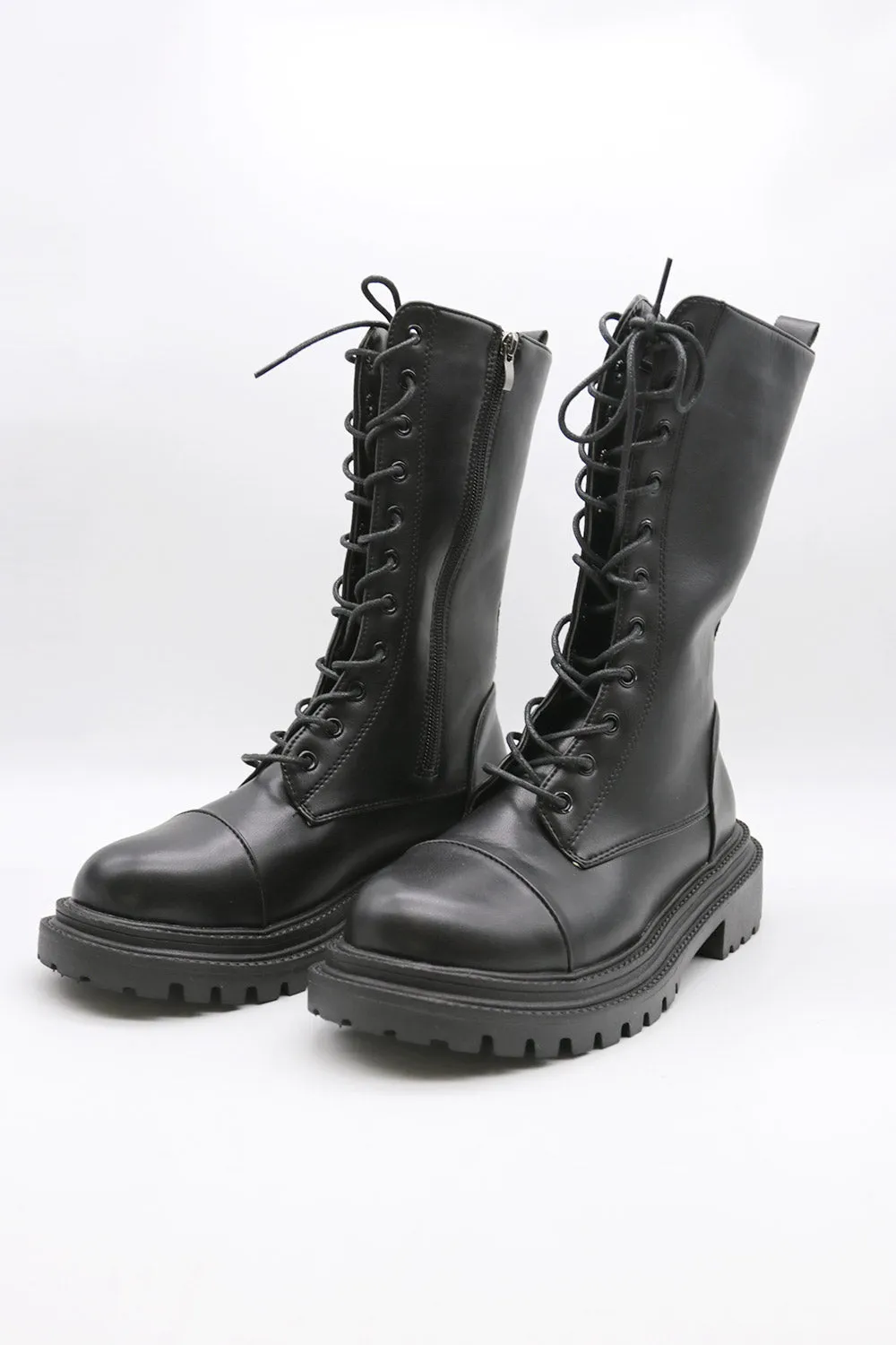 Eda Combat Boots