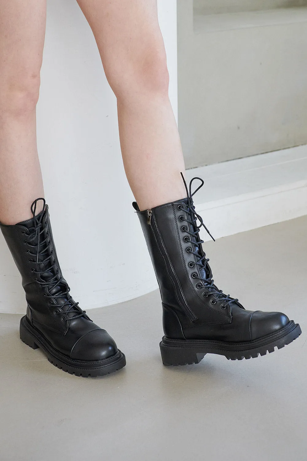 Eda Combat Boots