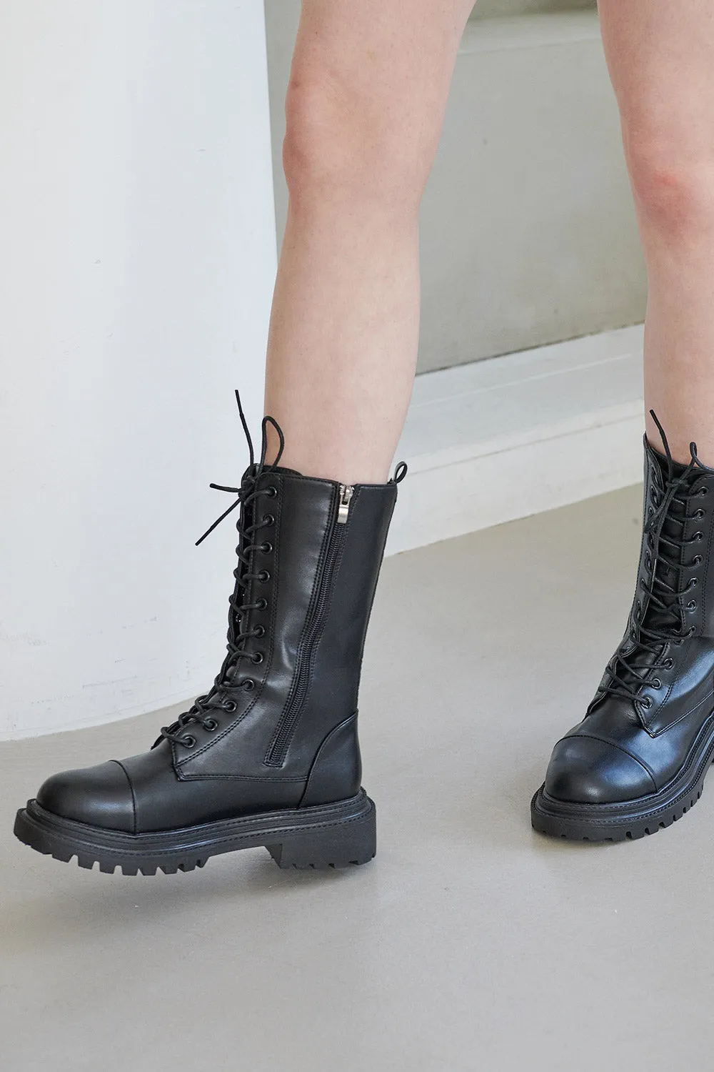 Eda Combat Boots