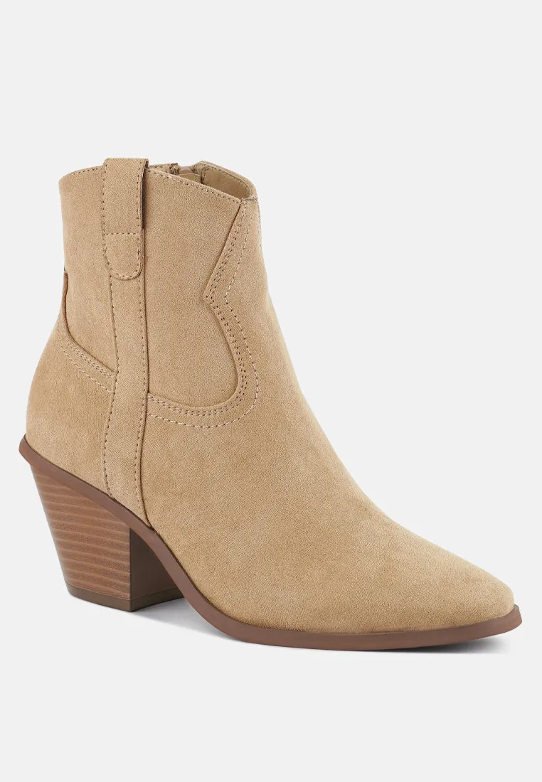 Elettra Ankle Length Cowboy Boots