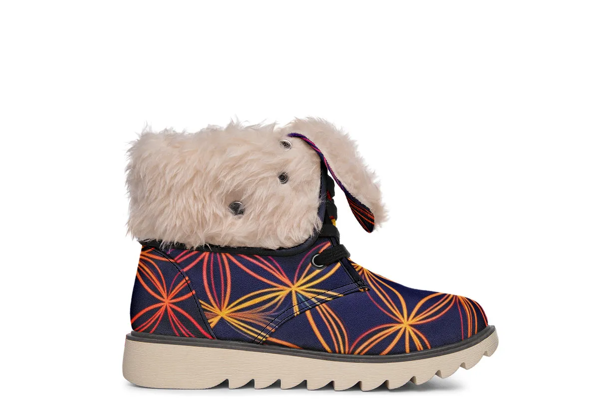 Flower Of Life Moon Boots