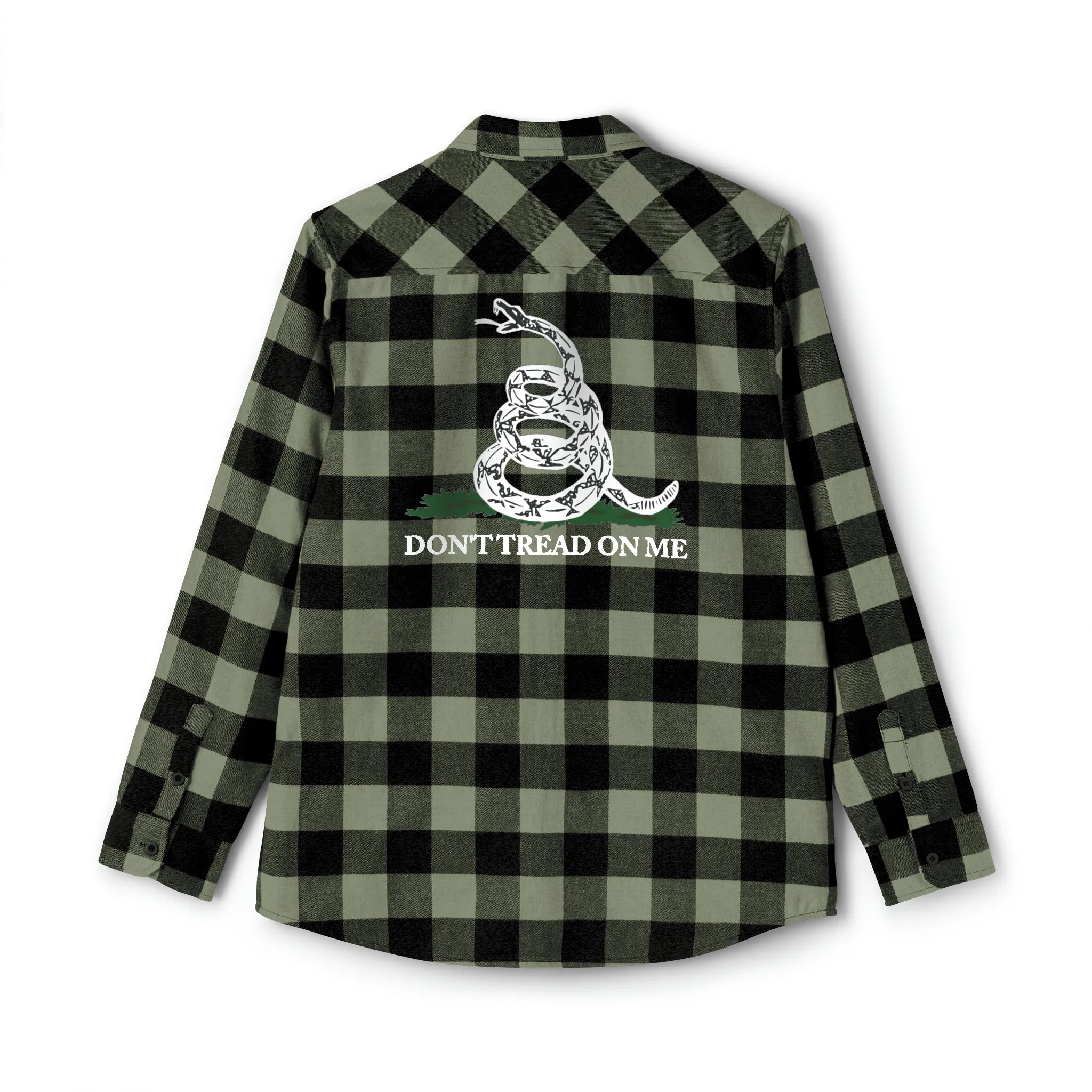 Gadsden "Don't Tread on Me" Flannel Shirt