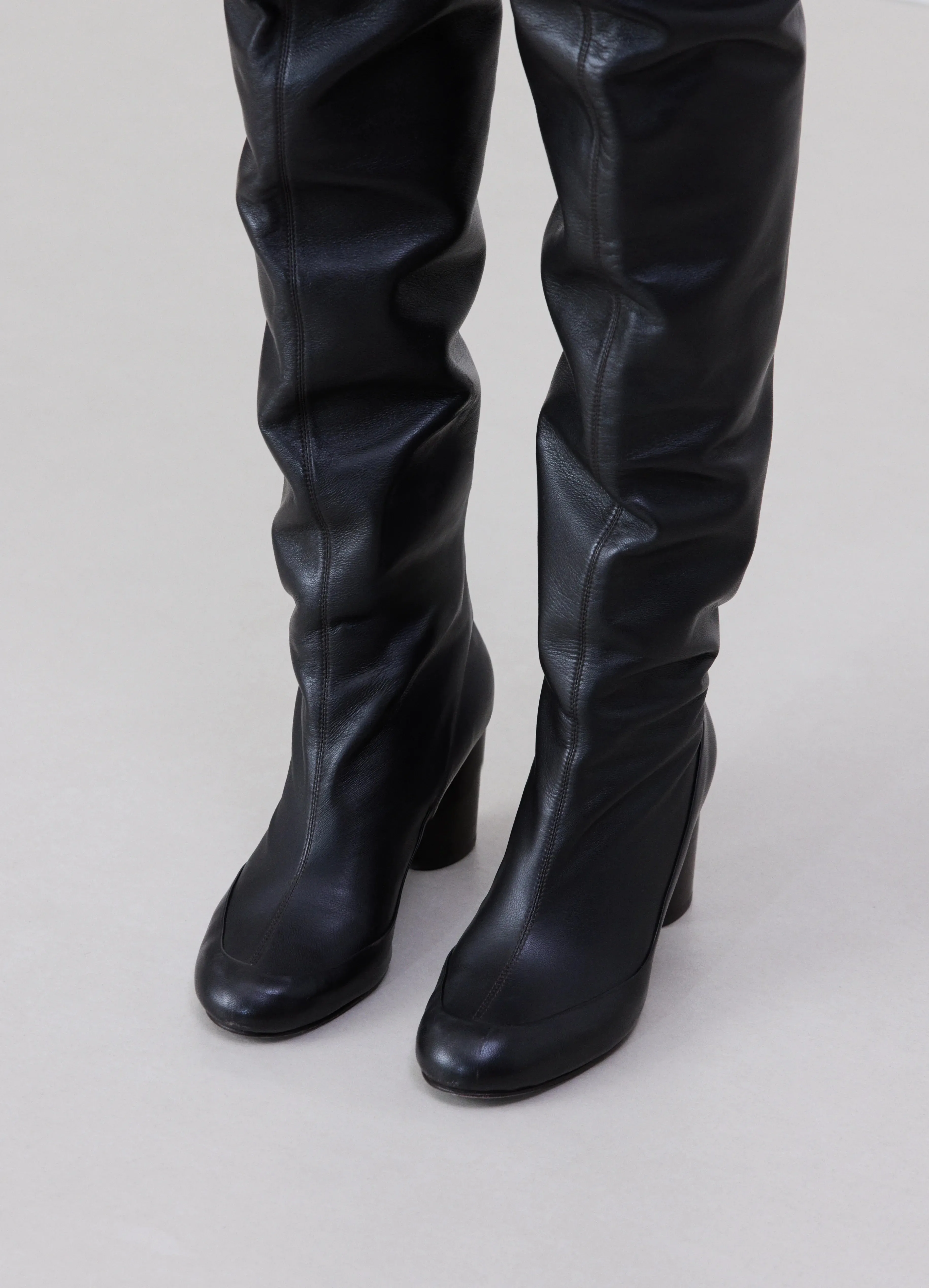 GLOVE BOOTS WITH 80MM HEEL