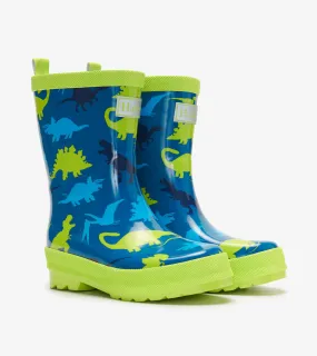 Hatley Real Dinos Shiny Rain Boots