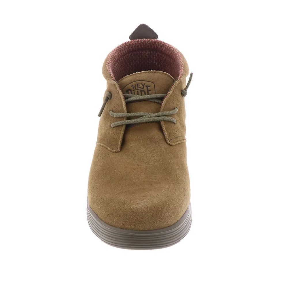 'Hey Dude' Men's Jo Suede - Cognac