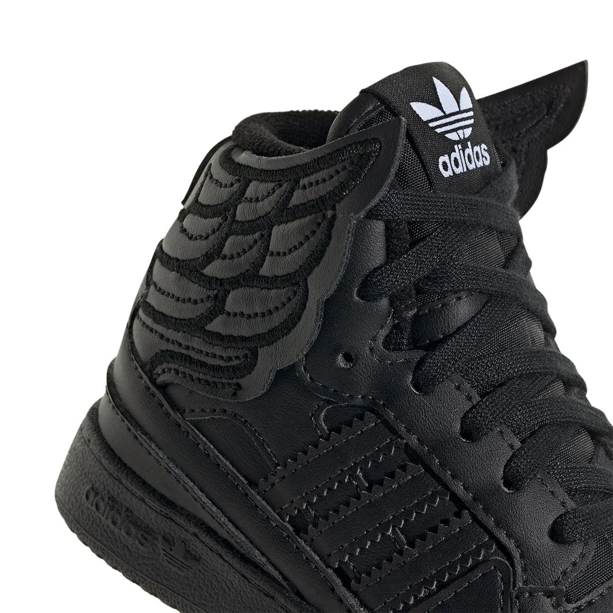   Jeremy Scott Kid's Forum High Wings 4.0 'Core Black'