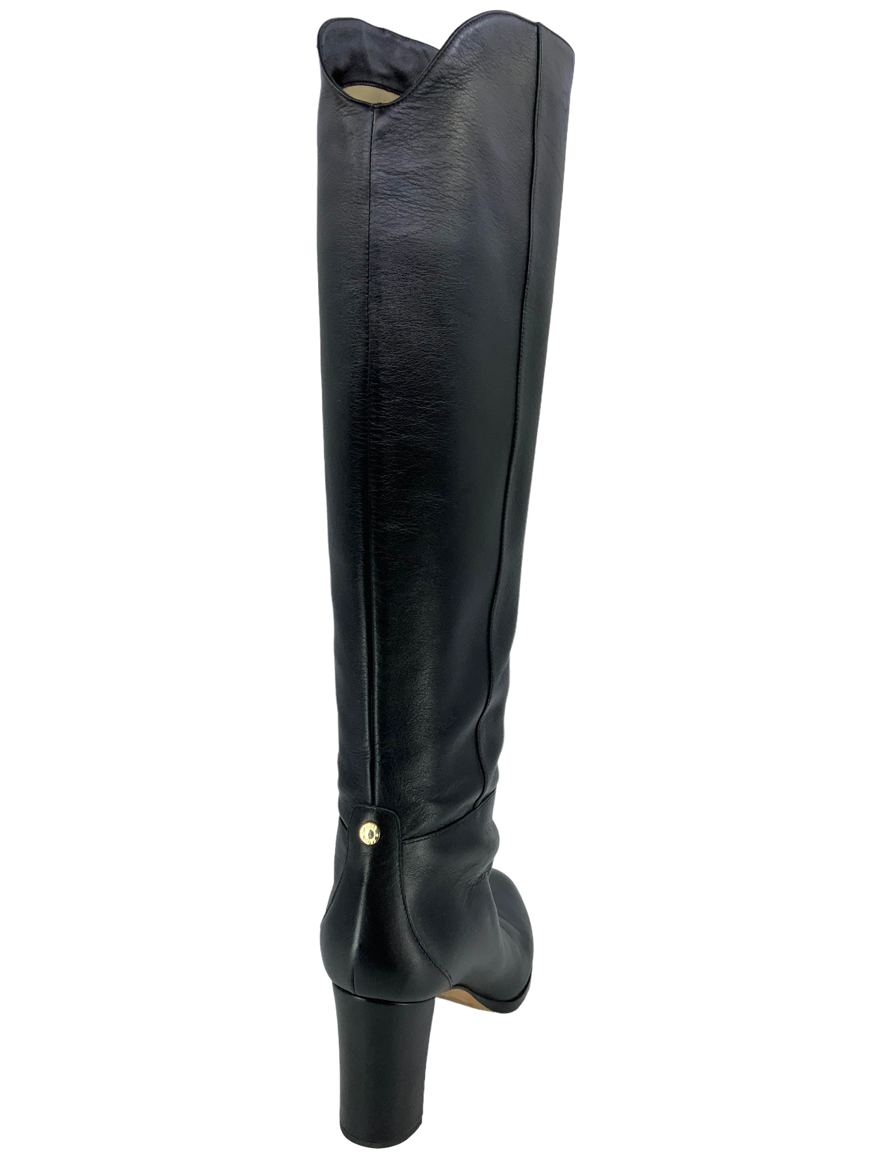 JIMMY CHOO Madalie 80 Knee High Leather Boots Size 10