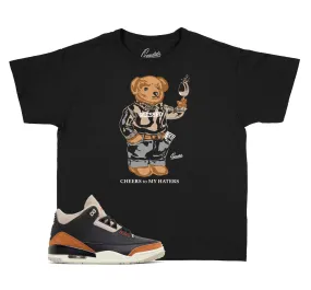 Kids - Desert Elephant 3 Cheers Bear Shirt