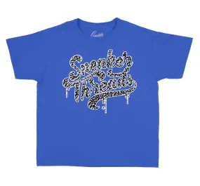 Kids - Racer Blue 3 ST Drip Shirt